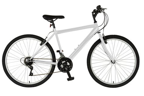 Cycle Force Group 26 inch Rigid Mens Mountain Bike, White