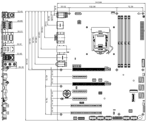 Atx Motherboard Mounting Dimensions