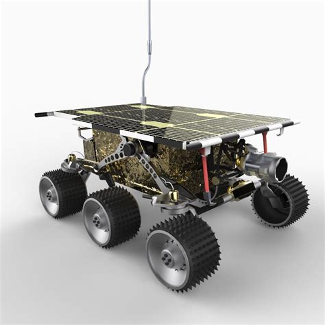 Mars Sojourner Pathfinder Rover 3D Model .max .obj .3ds .c4d .lwo .lw ...