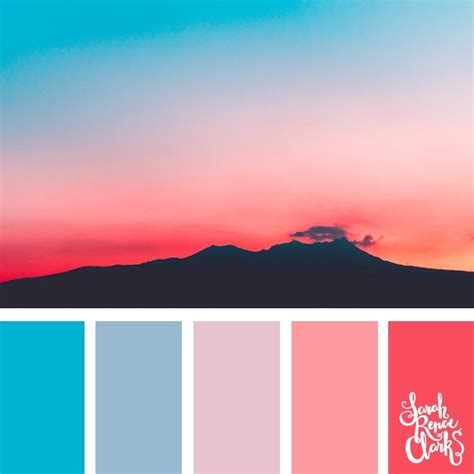 25 Color Palettes Inspired by Spectacular Skies & PANTONE Classic Blue ...