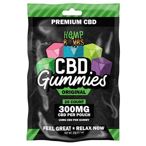 20-Count CBD Gummies | Hemp Bombs®