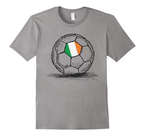 Ireland Irish Eire Soccer Football Futbol Jersey T-Shirt-CL – Colamaga