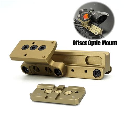 Scopes Mounts Offset Optic Mount Base FAST Series Adapter for ACOG VCOG ...