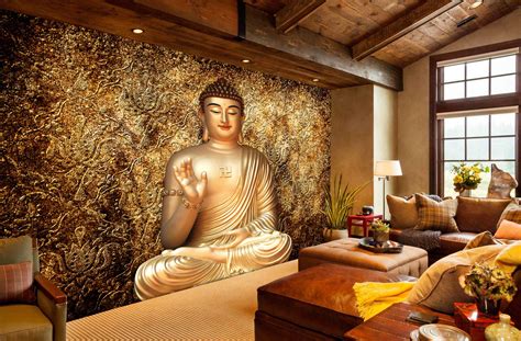 Buy Envouge Self Adhesive 3D Lord Buddha Wallpaper , 4Ft X 3Ft Online at desertcartUAE