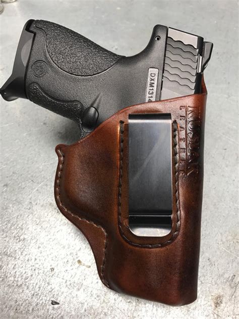 Glock 19 Gen 5 Leather IWB Holster – Kusiak Leather