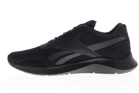 Reebok Energylux 2.0 EG8561 Mens Black Mesh Lace Up Athletic Running S ...