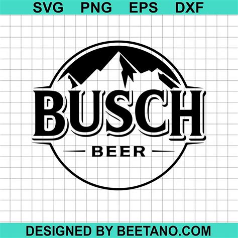 Busch Beer Logo SVG, Busch Light SVG, Busch Light Beer Brand SVG | Beer ...