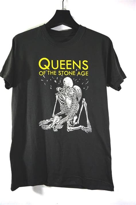 Queens Of The Stone Age t-shirt American Rock band by Knockrock