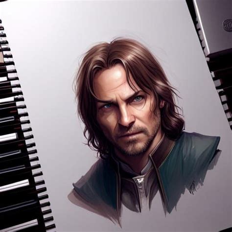 Aragorn Son of Arathorn - AI Generated Artwork - NightCafe Creator