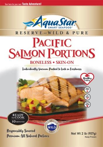 Aqua Star Pacific Salmon Boneless Skinless Portions, 2 lb - Kroger