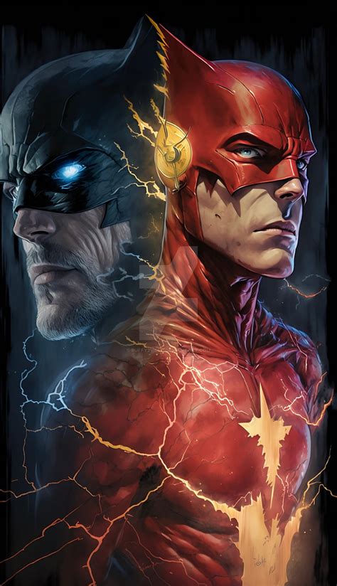 Batman and The Flash by Buffy2ville on DeviantArt