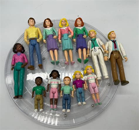 Vintage 1990s Playskool Dollhouse Dolls. Sold Separately - Etsy