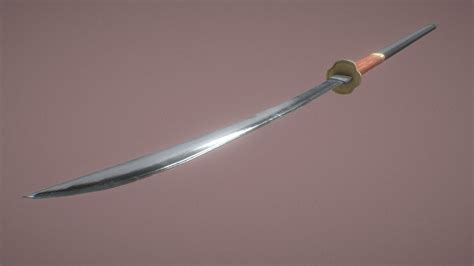 Game ready naginata - 3D model by Coabyhere [ff2b578] - Sketchfab