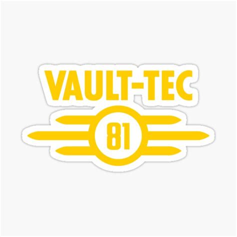 "Vault 81" Sticker for Sale by Fallout-Lores | Redbubble