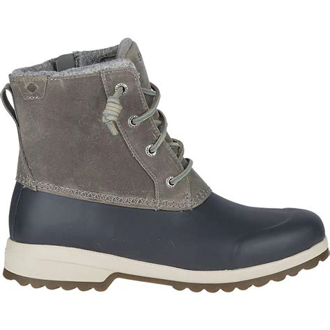 Sperry Top-Sider Leather Maritime Repel Winter Boot in Grey (Gray) - Lyst