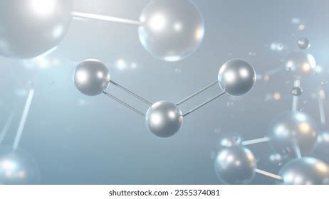 Silicon Atom 3d Model