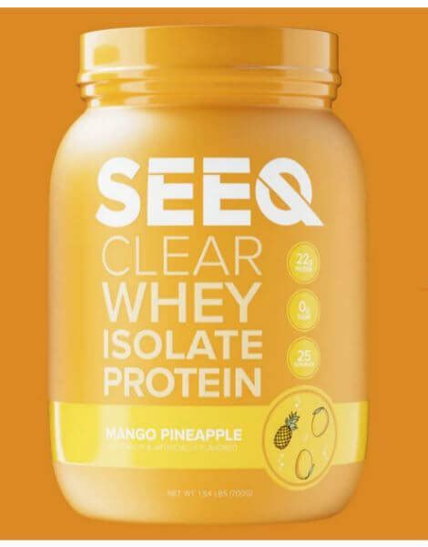 SEEQ Clear Whey Isolate Protein | Garage Gym Reviews