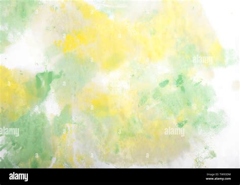 Yellow Watercolor Background