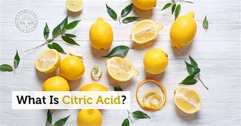 What Is Citric Acid?