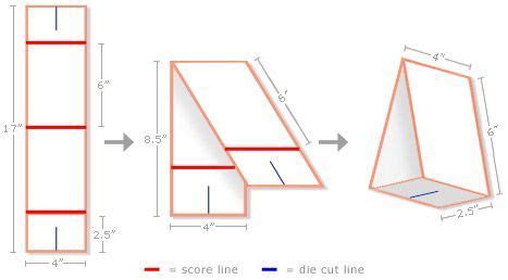 three different sizes of shelves are shown in red and white, with the measurements below them