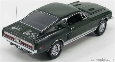 FRANKLIN MINT B11C586 Scale 1/24 | FORD USA SHELBY MUSTANG GT500 1968 - SIGNED BY CARROLL SHELBY ...