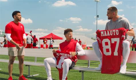 WATCH: Latest Kelce & Mahomes State Farm commercial is gold