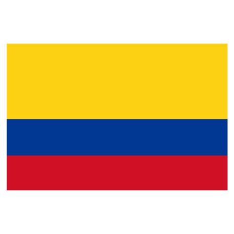 Colombia Flag isolated on a Transparent Background 27479588 PNG