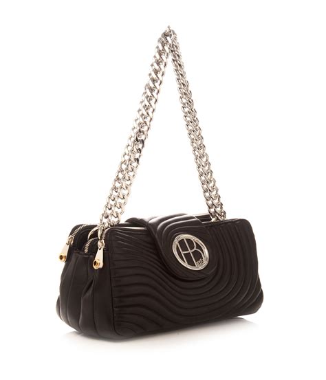 Lyst - Henri bendel No. 7 Quilted Shoulder Bag in Black