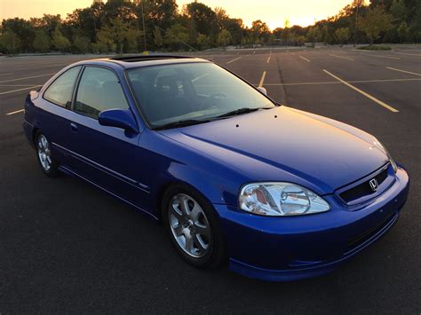 Electron Blue Honda Civic Si Just Sold for Big Cash - Honda-Tech