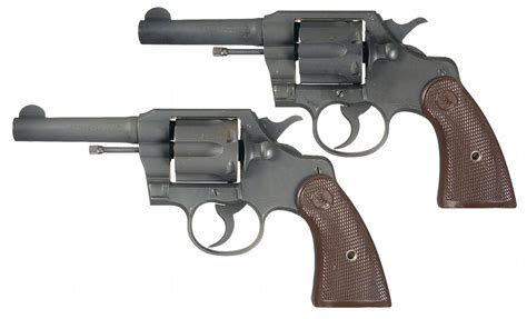 Two U.S. Colt Commando Double Action Revolvers A) Colt Commando Revolver