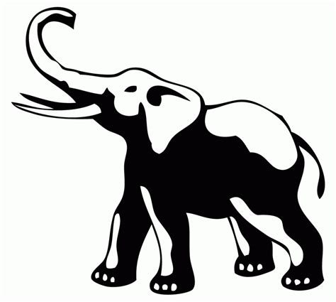 Outline Of An Elephant | Free download on ClipArtMag