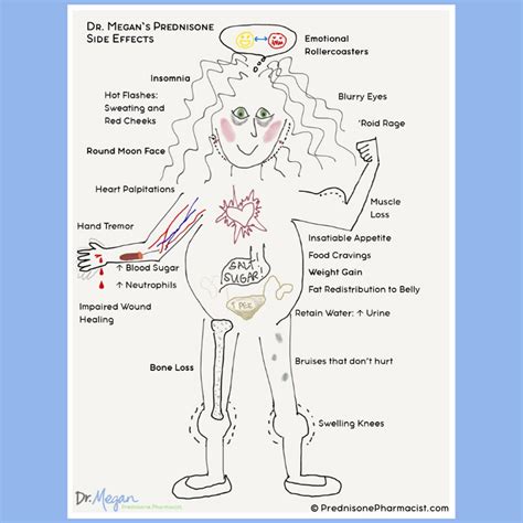 Prednisone Side Effects - The Ultimate List - Dr. Megan | Prednisone ...