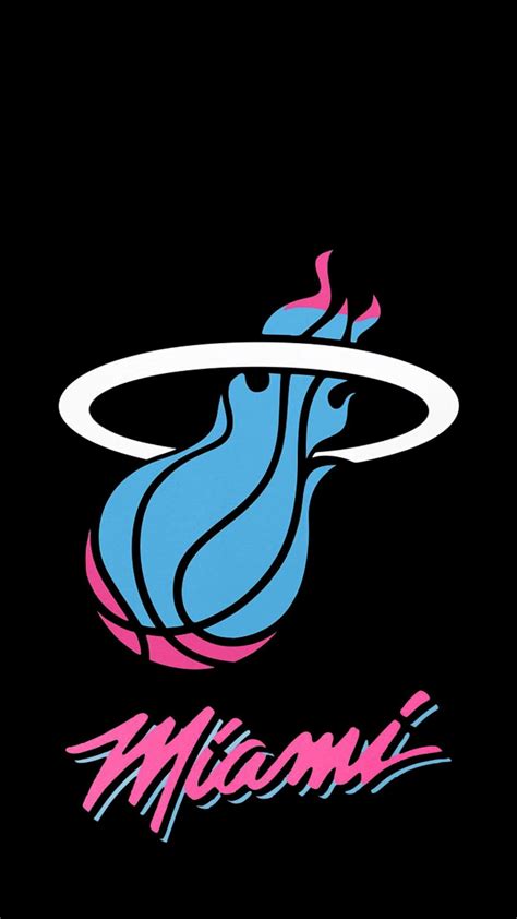 White Miami Heat Logo Png