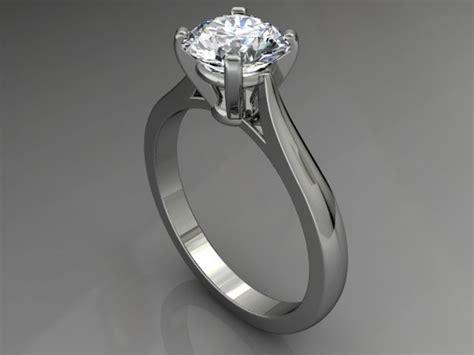 Engagement Ring 3D model - Download Free 3D models