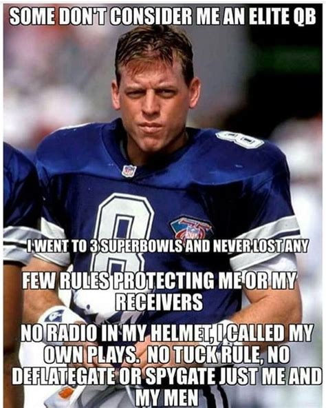 Troy Aikman a real American hero and just one of the triplets.. And you ...