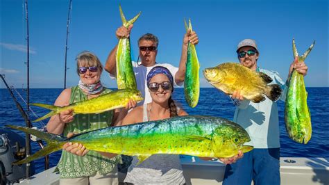 Offshore MAHI Fishing in Florida Keys! Catch and Cook! Islamorada, FL - YouTube