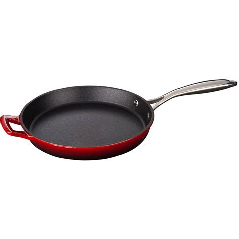 La Cuisine Cast Iron Fry Pan with Enamel Finish-LC 7300 - The Home Depot