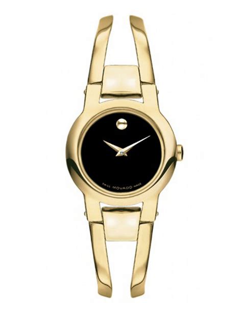 Movado Ladies Amorosa Watch in Gold | Lyst