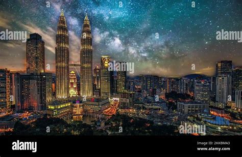 Kuala lumpur skyline at night Stock Videos & Footage - HD and 4K Video ...