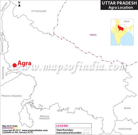 Agra In India Outline Map - Virgin Islands Map