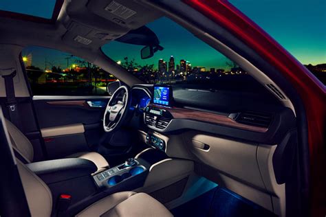 2021 Ford Escape Hybrid Interior Photos | CarBuzz