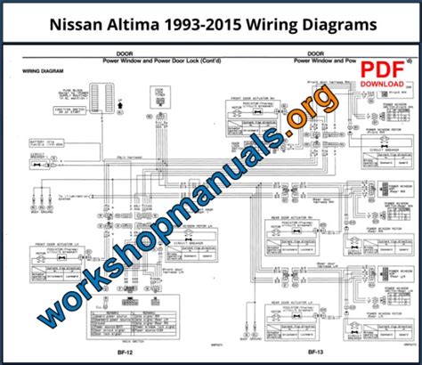 Nissan Altima 1993-2015 Workshop Repair Manual Download PDF