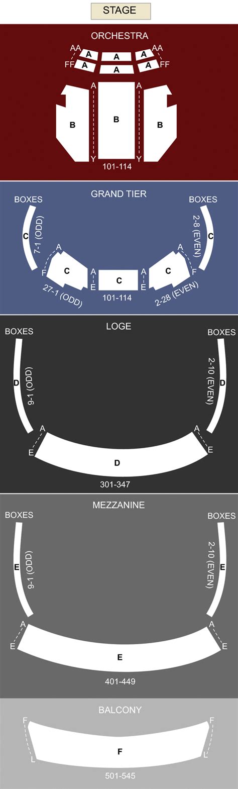 Dreyfoos Concert Hall, West Palm Beach, FL - Seating Chart & Stage ...