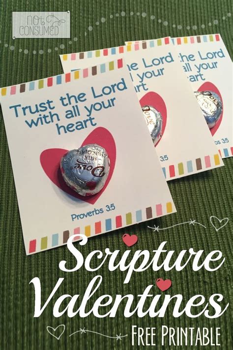 10 Easy Valentine's Day Bible Verse Printables | Valentines scripture, Christian valentines ...