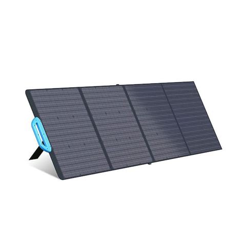 BLUETTI 220-Watt Outdoor Use Foldable Solar Panel with Adjustable ...