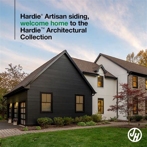 The Hardie® Artisan profiles offer a larger format of plank, mitered ...