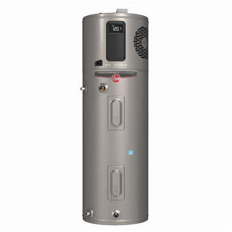 Rheem 80 Gal 10 Year Hybrid High Efficiency Smart Electri Water Heater ...