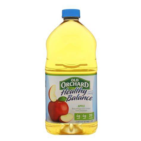 Old Orchard Healthy Balance Apple Juice Cocktail - Shop Juice at H-E-B