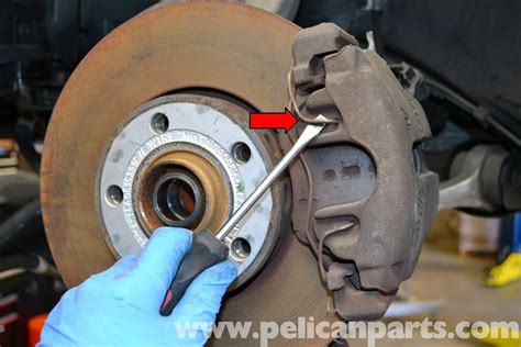 Audi A4 B6 Front Brake Pad Replacement (2002-2008) | Pelican Parts DIY ...