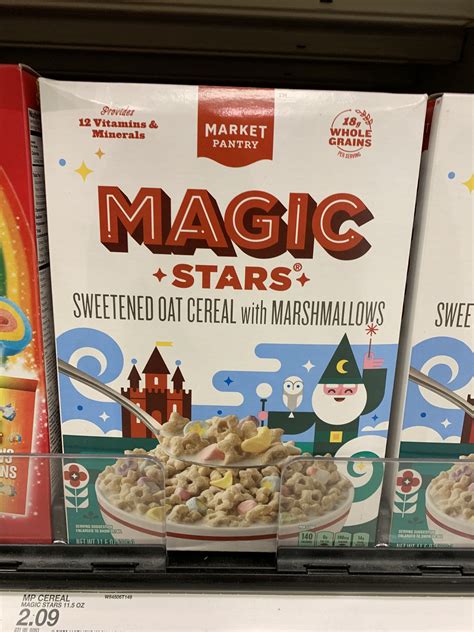 Market Pantry Magic Stars Cereal | Oat cereal, Cereal, Frosted flakes ...